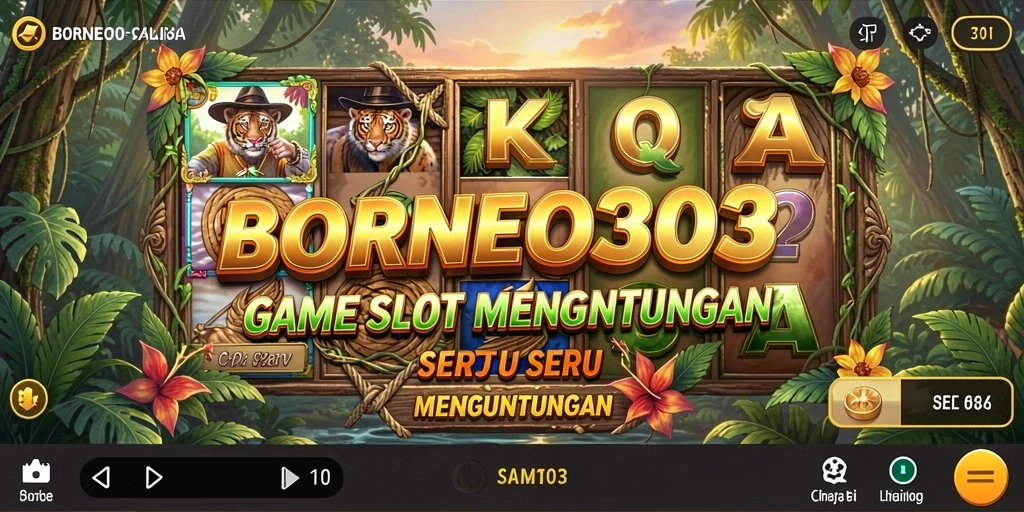 Gameplay seru yang mengasyikkan di BORNEO303.