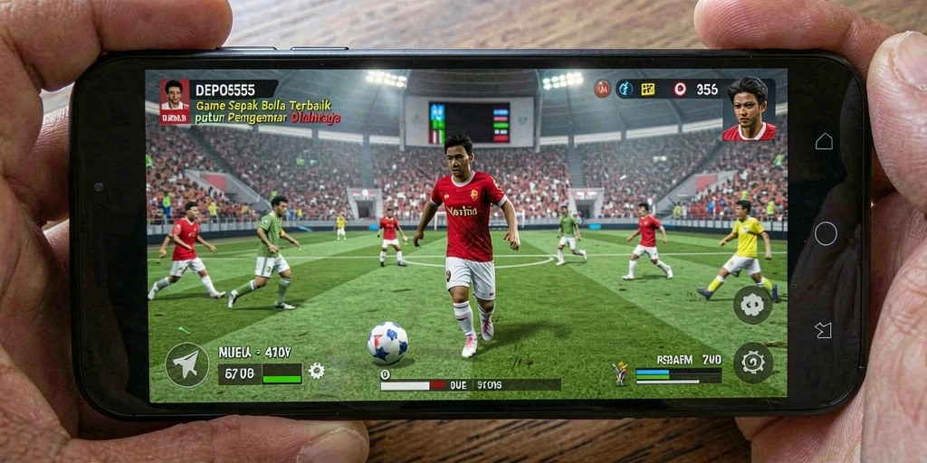 Tampilan gameplay DEPO555 yang menarik dan realistis.