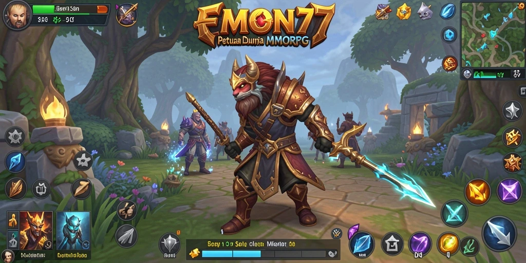 Gameplay seru EMON77 yang memikat para petualang dalam dunia MMORPG.