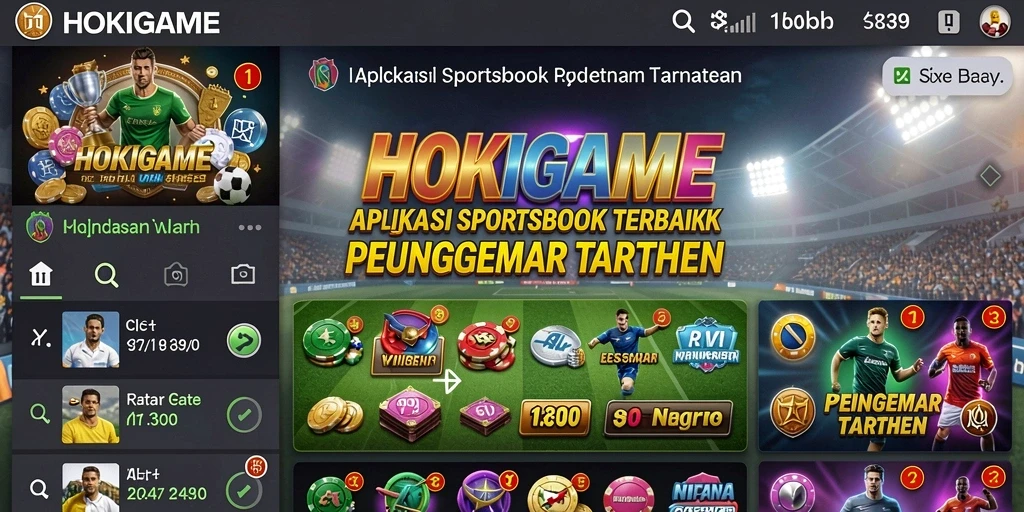 Tampilan gameplay HOKIGAME yang menarik dan interaktif.
