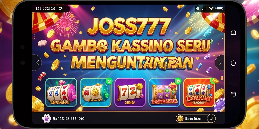 Tampilan gameplay menarik dan menegangkan dari JOSS777.