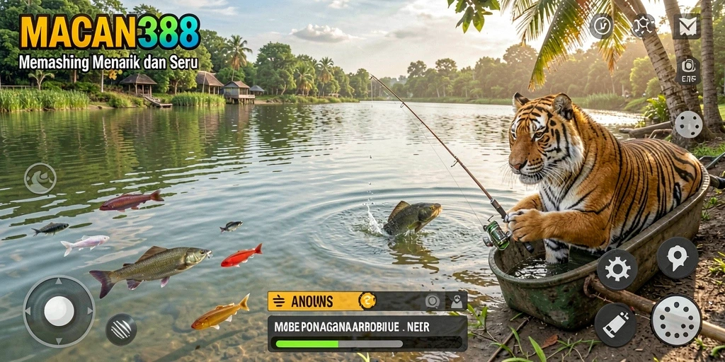 Gameplay memancing yang seru dan menantang di MACAN388.