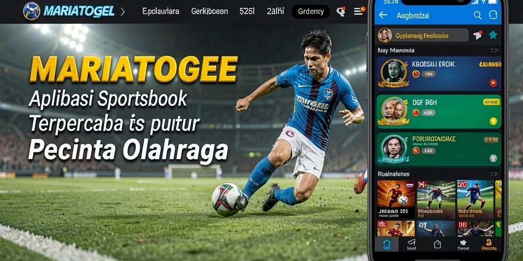 Tampilan menarik dari gameplay MARIATOGEL dalam taruhan olahraga.