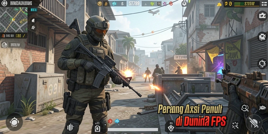 Screenshot gameplay ST789 menunjukkan aksi seru dan grafis menakjubkan.